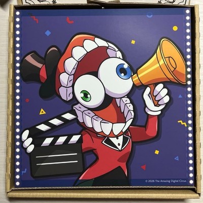 The Amazing Digital Circus Caine Illustration Board Last Act Exclusive
