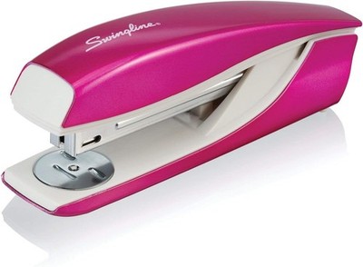 Swingline Stapler, NeXXt Series Wow, Desktop 40 Sheet Capacity, Pink 