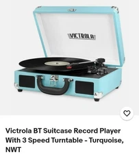 Victrola Bluetooth Record Player Multimedia Center