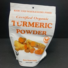 Certified Organic Turmeric Powder  1Lb / 16oz Large Size Exp 11/15/26