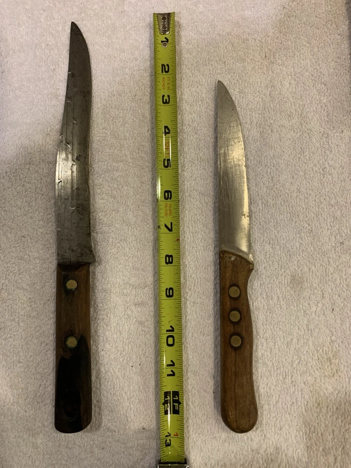 Один винтажный поварской нож Regent Cutlery из высокоуглеродистого материала Columbia 12,5 дюйма - Изображение 2 из 4