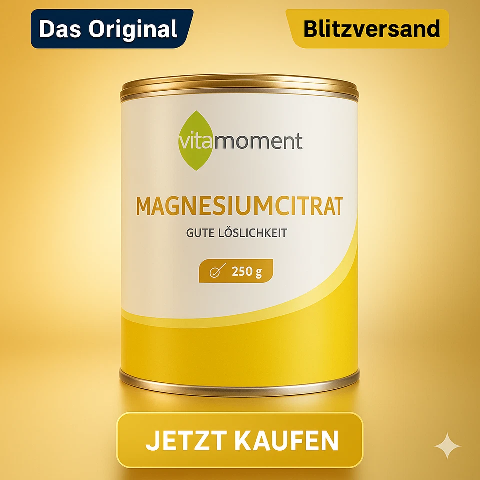 VITAMOMENT Magnesiumcitrat Pulver Das Original Blitzversand Rabatt Top Preis & Service !!!