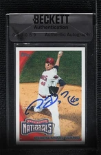 BAS 2010 Topps Chien-Ming Wang #465 Authentic Auto