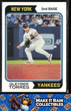 Gleyber Torres 2023 Topps Heritage #282 New York Yankees Baseball