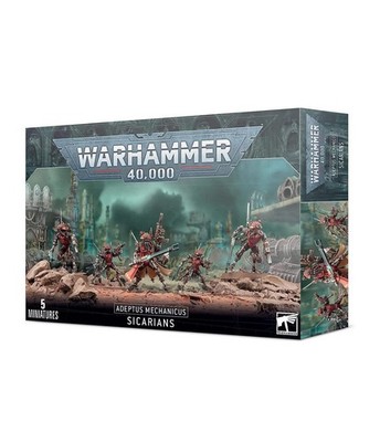 Sicarians Ruststalkers or infiltrators Adeptus Mechanicus Warhammer 40K
