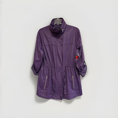 Style & Co. Macys Water Resistant Spring Fall Rain Jacket Women s Size M - NEW