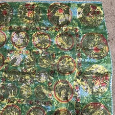 Vintage 1950s 1960s Hand Rolled Silk Scarves Various Colors  Styles Lot of 14