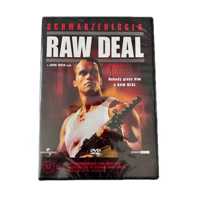 Raw Deal DVD Region 4 PAL Brand New Sealed Free Postage Arnold Schwarzenegger