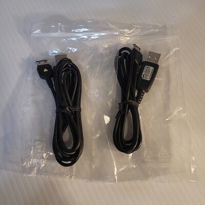 2x NEW- OEM Samsung Cell Phone M300 S20 Pin USB Charger Data Sync APCBS10UBE