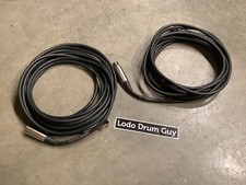  2 20' 3-Pin XLR LOW-NOISE Microphone Mic Audio Cable Cord PROFESSIONAL IC2