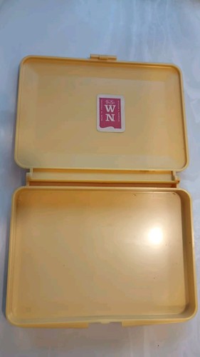 Vintage Winsor & Newton leerer Aufbewahrungskoffer mit Riegel - Bild 3 von 8