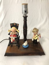 Lamp Music Box Nursery Decor German Animated Brahams Lullaby Nursery Originals