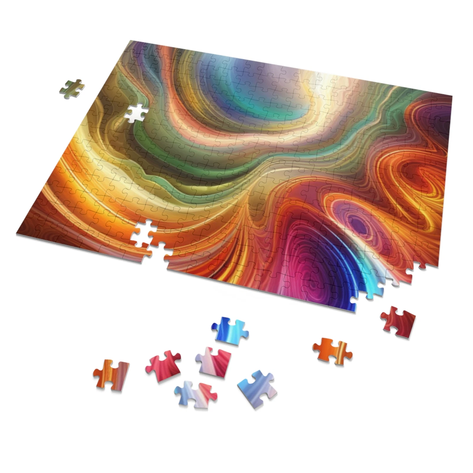 colourful jigsaw puzzle
