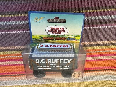 1997 Learning Curve Wooden Thomas the Train S.C. Ruffey! New!