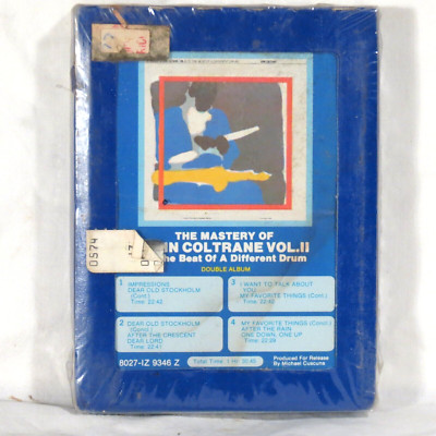 JOHN COLTRANE    Mastery Vo. II Beat Of Different Drum 1978  US 8-TR SEALED