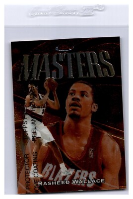 1997-98 Topps Finest Masters #224 Rasheed Wallace - Portland Trail ...