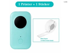 Phomemo D30 Label Maker Mini Label Printer Machine Bluetooth Portable Teal