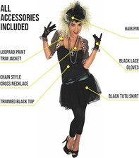 Widmann Alien Girl Kostüm – Overall, Gürtel & Handschuhe, Größe L