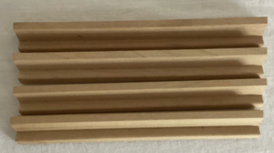 Lote de 14 juegos de madera artesanías artesanales para azulejos Scrabble Foto 2 de 4