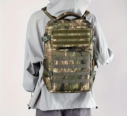 18" Tactical Outdoor Camping Gym School Backpack Multifunctional w/ USA Flag NEW - Picture 18 of 18