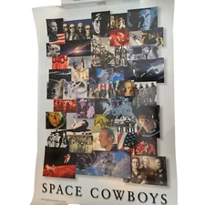 2000 Space Cowboys Science Fiction Double Sided 27"x 41" Theatrical Movie Poster