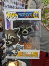 Marvel - Rocket Guardians of the Galaxy Funko Pop #201