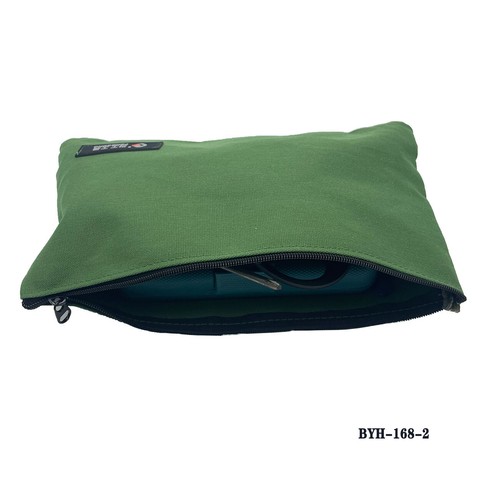Heavy Duty Canvas Tool Bag with Metal Zipper Muti-Purpose Portable Waterproof - Picture 53 of 119