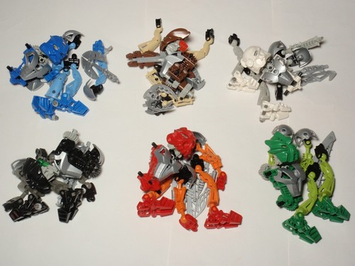 Lego Bionicle Tao Nuva: 8566, 8567, 8568, 8570, 8571, 8572 *FISSING WHITE SHIELD - Bild 10 von 10