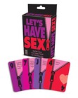 Let's Have Sex Card Game Couples Foreplay Fun
