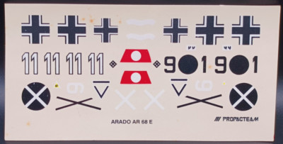 Unknown | No. ? | 1:72 Arado Ar 68 E Decals