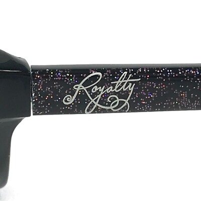 Disney Kids Eyeglasses Frames 3E 2005 1441 Black Glitter Cat  display picture 1