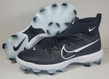 Size 12 Men's Nike Alpha Huarache NXT MCS Baseball Cleats Black DJ6519-001 White