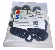 50x M12 Rubber Oil Drain Plug Gasket Washer Fits GM 12616850 Dorman 097-119