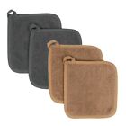 Ritz Terry Cotton Potholders (Set of 4)