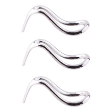 3pcs Smoking Pipe Stand Holder Plastic Display Rack for 1 Tobacco Pipe