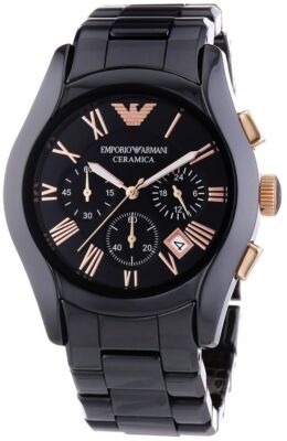 Emporio Armani Ceramic Band Wristwatches for sale - eBay display picture 3