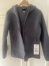 Mountain Equipment Women's Moreno Fleece Hooded Jacket Flint Grey Uk 8-10