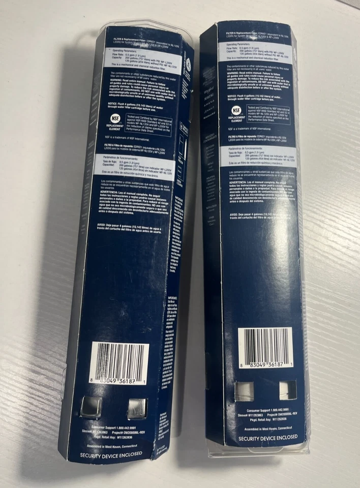 2pk Everydrop 6 Refrigerator Ice & Water Filter, Genuine - Image 3 of 4