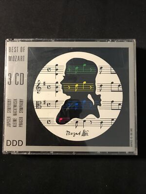 Best of Mozart - 3 CD Box Jupiter   Prager Symphonie / KleineNachtmusik Neu @J03