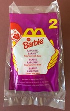 Barbie 2 Rapunzel 1996 1997 McDonald's Happy Meal Toy NEW