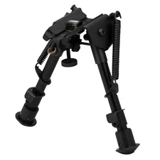 CCOP USA 6" to 9" Harris Style Bipod Spring Return Legs with Notches BP-19AS