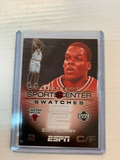 Eddy Curry 2004-05 Sportscenter Jersey Card #SCS-EC