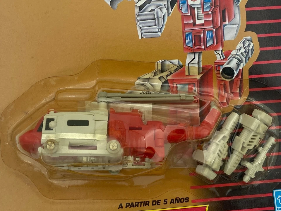 Transformers G1 1990 Blades Defensor classic gold MOSC Europe MB hasbro - Image 4 of 4