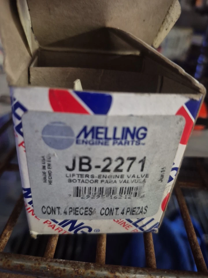 (QTY 4) Melling Valve Lifter - JB2271 For Dodge Jeep Ford Mazda +more (W3249) - Image 3 of 3