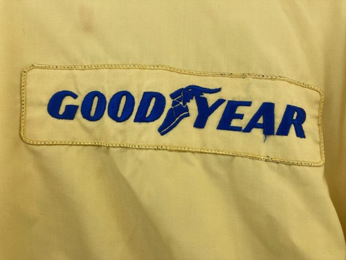 Vintage Goodyear Yellow Racing Jacket Adult Small 70s - Picture 13 of 20