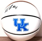 KOBY BREA Kentucky Wildcats SIGNED Basketball JSA COA