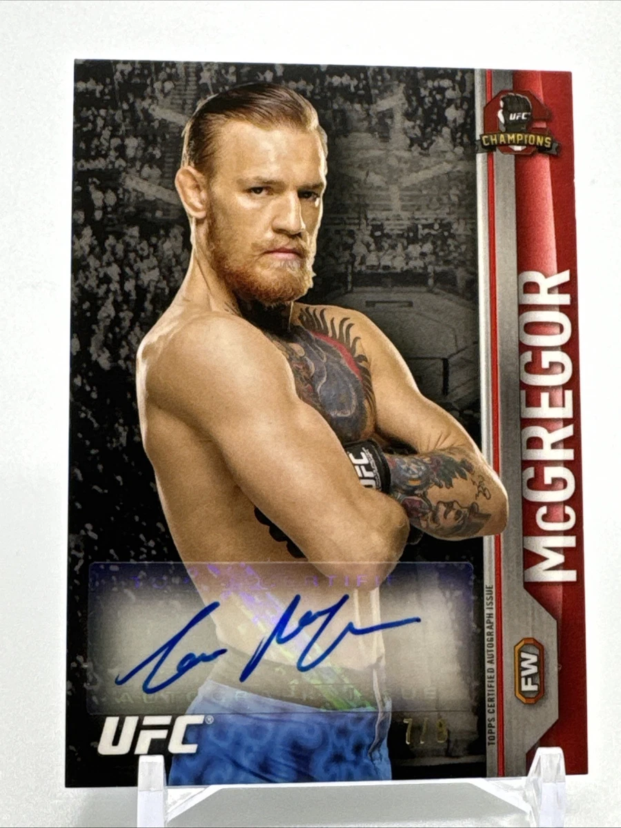 2015 Topps UFC Champions - Conor McGregor #FA-CMC for sale | eBay