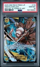 2025 One Piece Japanese PRB-02 Trafalgar Law 119 Special Alt Art PSA 10 Gem Mnt