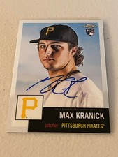 2022 Topps Chrome Platinum Anniversary MAX KRANICK AUTO PIRATES RC CPA-MK