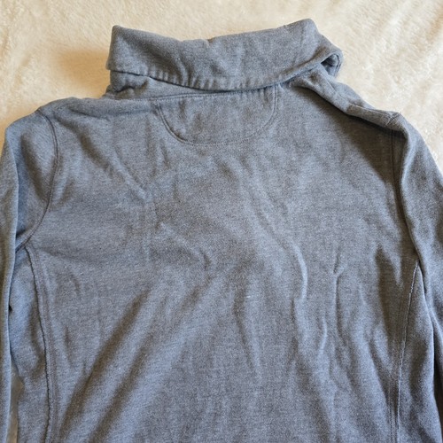 Converse All Star Men’s Gray Pullover Sweater Size XL Long Sleeve Shawl Collar - Picture 15 of 16